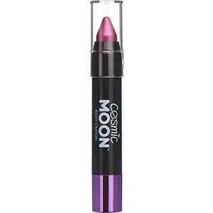 Cosmic Moon Metallic Body Crayon, Pink, Single, 3.5g