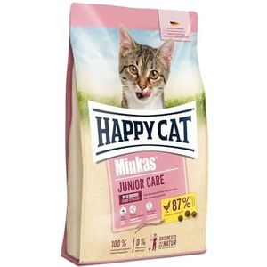 Happy Cat 70373 – Happy Cat Minkas junior Care gevogelte – droogvoer voor jonge katten 13 weken tot 12 maanden – 10 kg inhoud