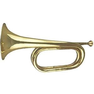 Trompet Hoorn Trompet Muziekinstrument Messing Marching Bugle Voor Scouting Kinderen Bugel