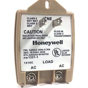 Honeywell Inbraak 1321-1 Transformator 16.5VAC 25VA