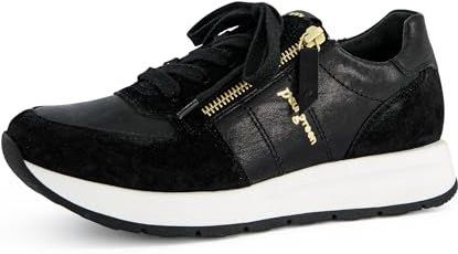 Paul Green - Lage Sneakers - Zwart - Dames