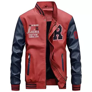 Heren Revers Asymmetrische Motorfiets Leren Jas Heren Slim Fit Leren Jas Met Riem, Heren Biker PU Leren Jas Uitloper Heren Revers Asymmetrische Motorfiets Leren Jas Heren Slim Fit Leren Jas Met Riem, Heren Biker PU Leren Jas Uitloper