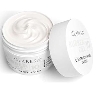 Claresa rubber gel 10 milky white 45gr.