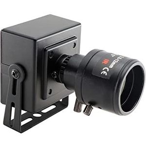 KOZWAY Varifocal 2.8-12mm 4K Hoge Resolutie IMX317 Webcam Plug Play Driverless Mini USB Camera Met Audio Microfoon