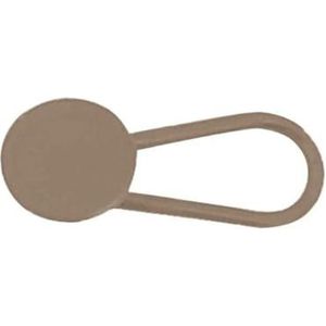 15mm/18mm Broekverlengknopen Flexibele tailleverlengers voor jeansbroeken voor vrouwen en mannen Zwangerschapsjeansrok 87HA-Khaki-15mm
