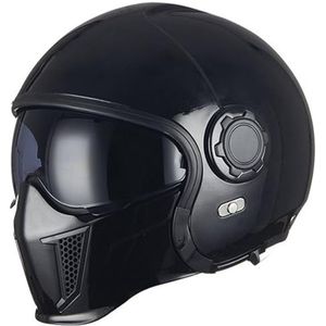 Volledige Gezichtsmotorhelm Met Vizier Modulaire Helm DOT/ECE Goedgekeurde Crashhelmen Straattouring Motorhelm Voor Mannen En Vrouwen C,XL/59-60CM