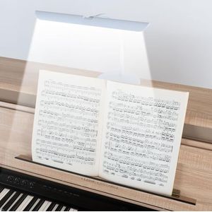 Led pianolamp zwart - Alb. Hahn Piano's