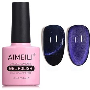 AIMEILI Hema Free Cat Eye Gel Nagellak UV LED Gellack Soak Off Vegan Cruelty-Free Gel Polish 10ml (762)