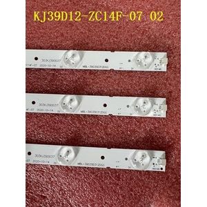 LED-achtergrondverlichtingsstrip for JS39100ED for A/K.AI TVL393 KJ395D12 KJ39D12-ZC14F-07 JS-39100-ED TL401B 390HVN01.0 C40227FT2-LED(6 PCS For 2 TV)