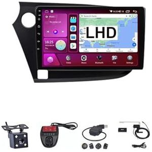 Android Double Din Car Stereo 9 Inch Touchscreen Autoradio Autotoebehoren Multimedia Stuurwielbediening met Navigatie Plug And Play Voor Honda insight 2009-2014 (Size : M100S WIFI 1G+16G)