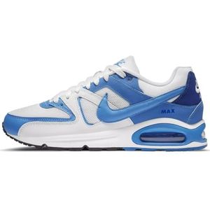 NIKE Air Max Command Hardloopschoenen voor heren, sneakers, schoenen, Platina Tint Diep Koningsblauw Racer Blauw Pacific Blauw, 42.5 EU