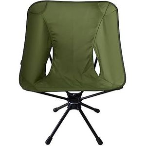 Outdoor Stoelen Campingstoel Klapstoel Draaistoelen Picknick Strand Vissen Camping Klapstoel Outdoor Lichtgewicht Stoel Met Draagtas Voor Kamperen Wandelen Klapstoelen Kampeerstoelen (Color : Grün,