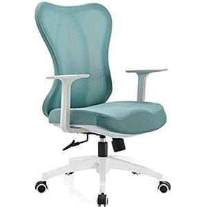 Werkstoel Bureaustoel Directiestoel Office Recliner Ergonomische Hoge Rug Executive Taak Draaistoel Mesh Stoel Met Verstelbare Armen Lendensteun Bureaustoelen Computer Stoel