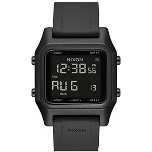 Nixon Digitaal Chinees automatisch herenhorloge met kunststof armband A1282-000-00