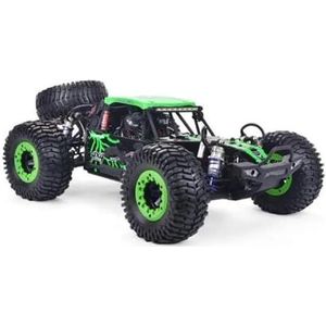 MANGRY DBX-10 1/10 RC Auto Desert Truck 4WD RTR Afstandsbediening Frame Off Road Buggy Borstelloze RC Voertuigen (Color : Tire Green Frame)