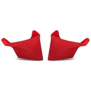 2 Stuks Voor Cayenne 2011-2018 Voor Houder Armsteun Houder Opening Opbergdoos Auto Organizer Container Zak Interieur Middenconsole Interieur Van De Auto(Rood)