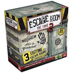 Escape Room: The Game - Vol. 2 | 3 spannende Escape Rooms in je eigen huis! | Bordspellen voor volwassenen | Voor 3-5 spelers | Leeftijd 16+
