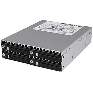 Icy Box IB-2222SSK Dual Channel SAS/SATA harde schijf 4x 6,4 cm (2,5 inch) zwart