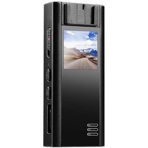 Lichaamscamera A30 Mini Video Recorder Op het lichaam gemonteerde camera 110 graden Groothoeklens 2200mAh Lange batterijduur Webcam for sport (Size : 256GB, Color : Nero)
