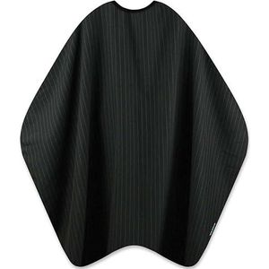 Trend Design Haar Cutting Cape voor Mannen, Zwart, 0,21 kg