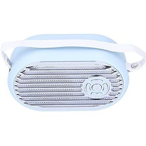 Bluetooth-luidspreker, Draadloze Audioluidspreker Multimedialuidspreker, Draagbare Luidspreker Ingebouwde Microfoon, Ondersteuning voor Mini-muziekluidspreker Weergave van Geheugenkaart(blauw)