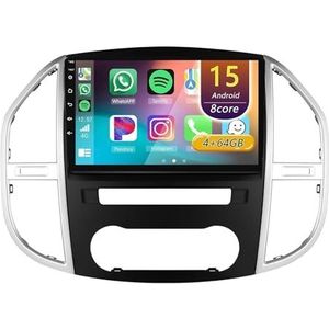 Android 15 Radio,voor Mercedes Benz Vito W447 2014-2021, 10 Inch Touchscreen Autoradio Met Wireless CarPlay Android Auto Bluetooth WIFI GPS-navigatie Swc(A 4core (2G+32G))