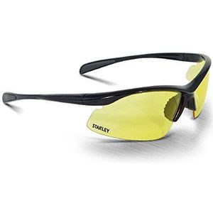 Stanley 98376 veiligheidsbril, half frame, geel