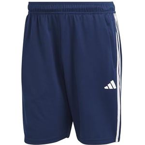 Adidas - Train Essentials Pique 3 Stripes - Korte Broek - Zwart - 100% Gerecycled Materiaal