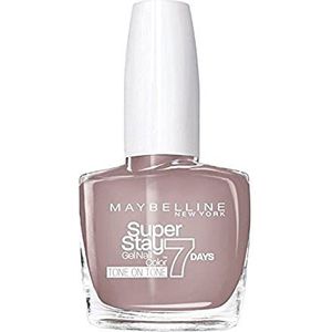 Maybelline New York Superstay Forever Strong 7 Days Nagellak, afwerkgel, blijft lang zitten, zonder uv-lamp, in rijk donkerblauw, 1 x 10 ml