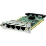HPE - Uitbreidingsmodule - Smart Interface Card - 1000Base-T x 4 - Netwerkschakelaar