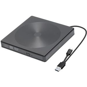 Type C USB 3.0 Externe CD DVD-brander CD/DVD ROM Optische Speler Schrijver Lezer Speler For PC Laptop Desktop Gebruiksvriendelijk