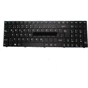 Laptoptoetsenbord voor Medion voor AKOYA P6658 MD99485 30019333 Zwart Duits GR/Verenigde Staten VS/België BE/VK(German GR)