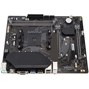 M-ATX Gaming Moederbord, APU B550 AM4 Ryzen PCIE 4.0 XMP 3800MHz Dual Port grafische computerkaart voor Am4 APU socket en voor Ryzen processor
