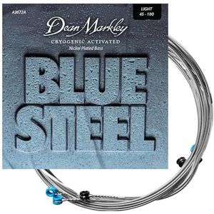 DEAN MARKLEY BLUE STEEL BASS GUITAR STRINGS NPS LIGHT 4STR 45-100