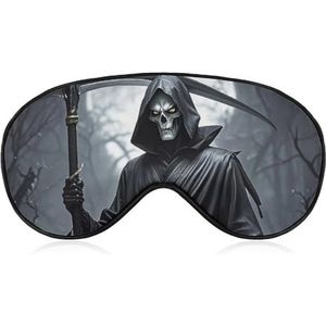 Magere Hein Slaapmasker, licht blokkerend oogmasker, comfortabel en zacht, oogbedekking met elastiek, geschikt voor mannen en vrouwen, geschikt voor reizen en slapen