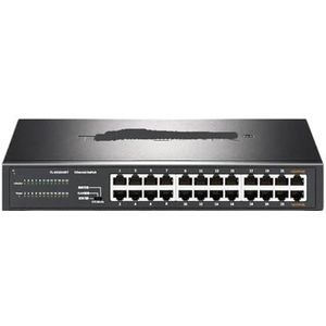 24-poorts Gigabit Ethernet-switch 1000BASE-T Netwerkhub Rackmount VLAN Internet Kraan Auto MDI/MDIX TL-SG1024DT (Kleur: EU Adapter)