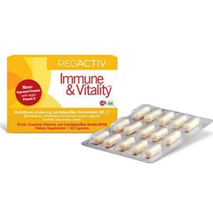 Reg'Activ Immune & Vitality Capsules, 60 Count