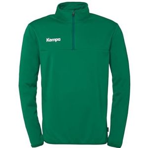 Kempa Heren 1/4 Zip Top Pullover Trui, Lagoon, L, Lagune, L