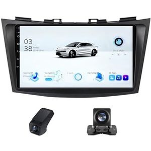 Autoradio 2 Din met Carplay Android Auto Wireless,geldt voor Suzuki Swift 4 2011-2017 9inch touchscreen Bluetooth Stereo Auto FM-radio RDS Radio/DSP/AM/Wifi achteruitrijcamera(NF-6)