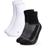Occulto - Korte Fietssokken - Zwart - Pak van 2 - Model Thomas