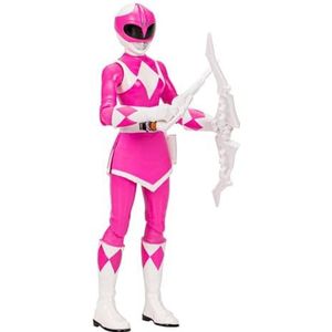 Power Rangers Mighty Morphin Pink Ranger Actiefiguur, Hasbro superheld en speelgoed voor jongens en meisjes vanaf 4 jaar, accessoires