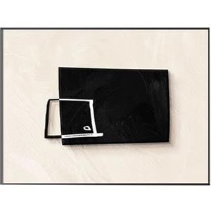 Deksel for stroomonderbrekerkast, deksel for schakelpaneel, deksel for stroomverdeling aan de muur, geen gaten nodig, for meterkasten in huishoudens(White,60x50cm)