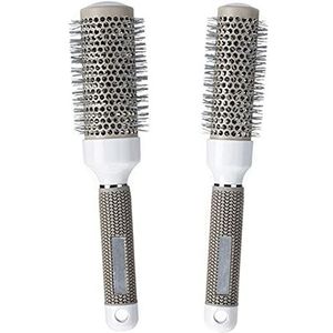 Canzoon Haarborstels Rond 2 Stks Ronde Vat Haar Borstel Set Keramische Borstels Haar Voor Haar Drogen, Styling, Curling, Rechttrekken, Haarvolume En Glans