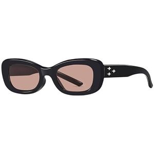 Zonnebril met klein frame Zonnebril Dames Zomerzonnebrandcrème Premium zonnebril (Color : Tea(Polariser))