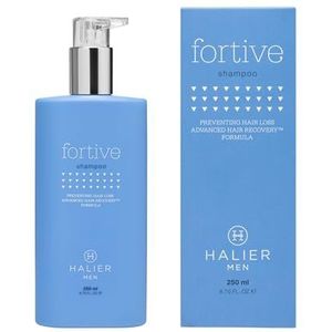 HALIER Fortive shampoo voor mannen om haaruitval te verminderen en de haargroei te stimuleren, 250 ml