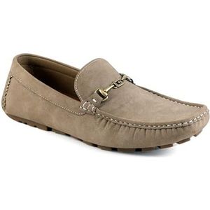 GUESS Ansto Loafer in rijstijl voor heren, Taupe 240, 40 EU