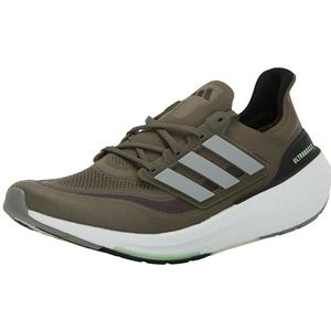 adidas Unisex Ultraboost Light Sneaker, Olive Strata/Silver Metallic/Shadow Olive, 18 US Men