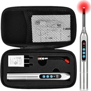 Instrumentpen for roodlichttherapie 2-in-1 lichttherapie Koortslipapparaat Infrarood for lipkankerbeheer Pijnverlichting Spier, rug, knie, schouder