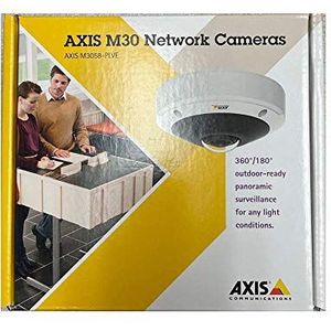 Axis M3058-PLVE IP-camera, binnen en buiten, gevoerd, zwart, wit, 3584 x 2688 pixels – bewakingscamera (IP-beveiligingscamera, binnen en buiten, gevoerd, zwart, wit, beveiligd tegen diefstal)