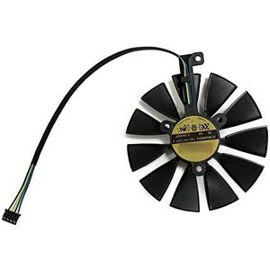 computerventilator FDC10U12S9-C PLD09210S12H T129215SH 4 Pin RTX 2060 2070 2080 GPU Kaartkoeler fan RTX2080 RTX2060 GAMING Video CPU-koeler Computeronderdelen (Color : Black Plug FDC10U)